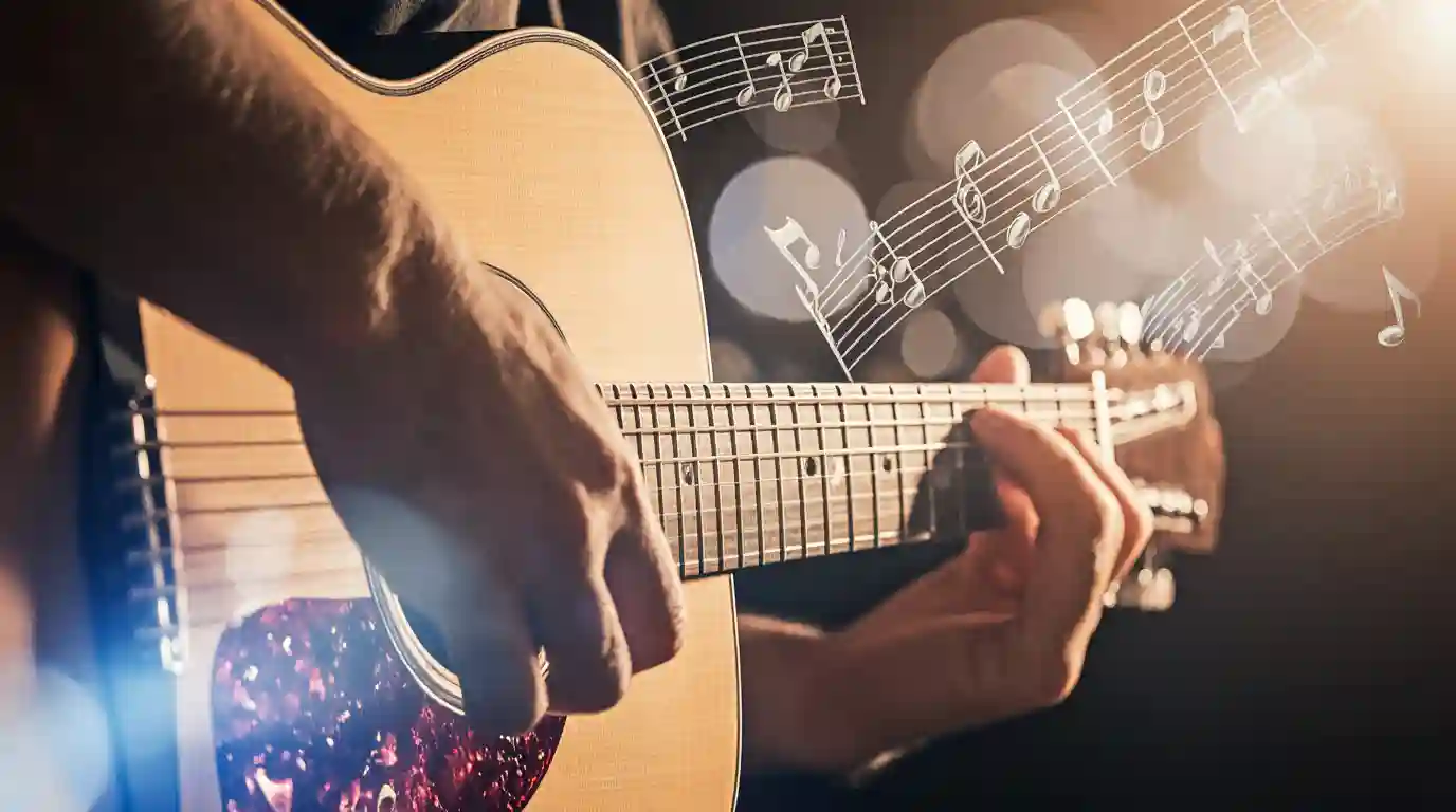 Doigté blues en guitare